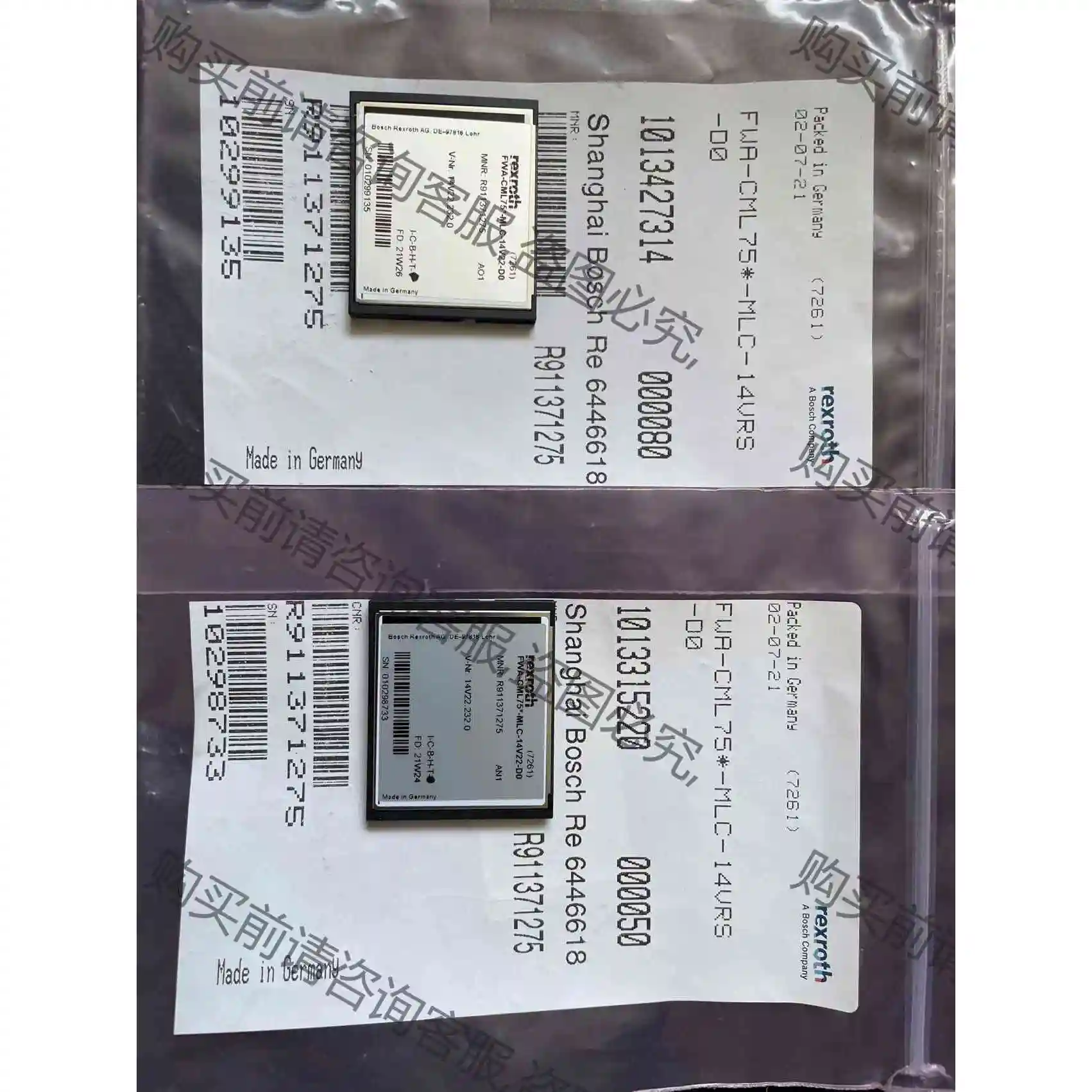 FWA-CML75*-MLC-14VRS-D0 力士乐plc 议价产品 原装拆机功能完好