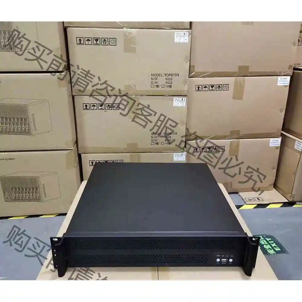 全新S2490工控机箱19英寸机架式2U服务器机箱工业安防监 议价产品