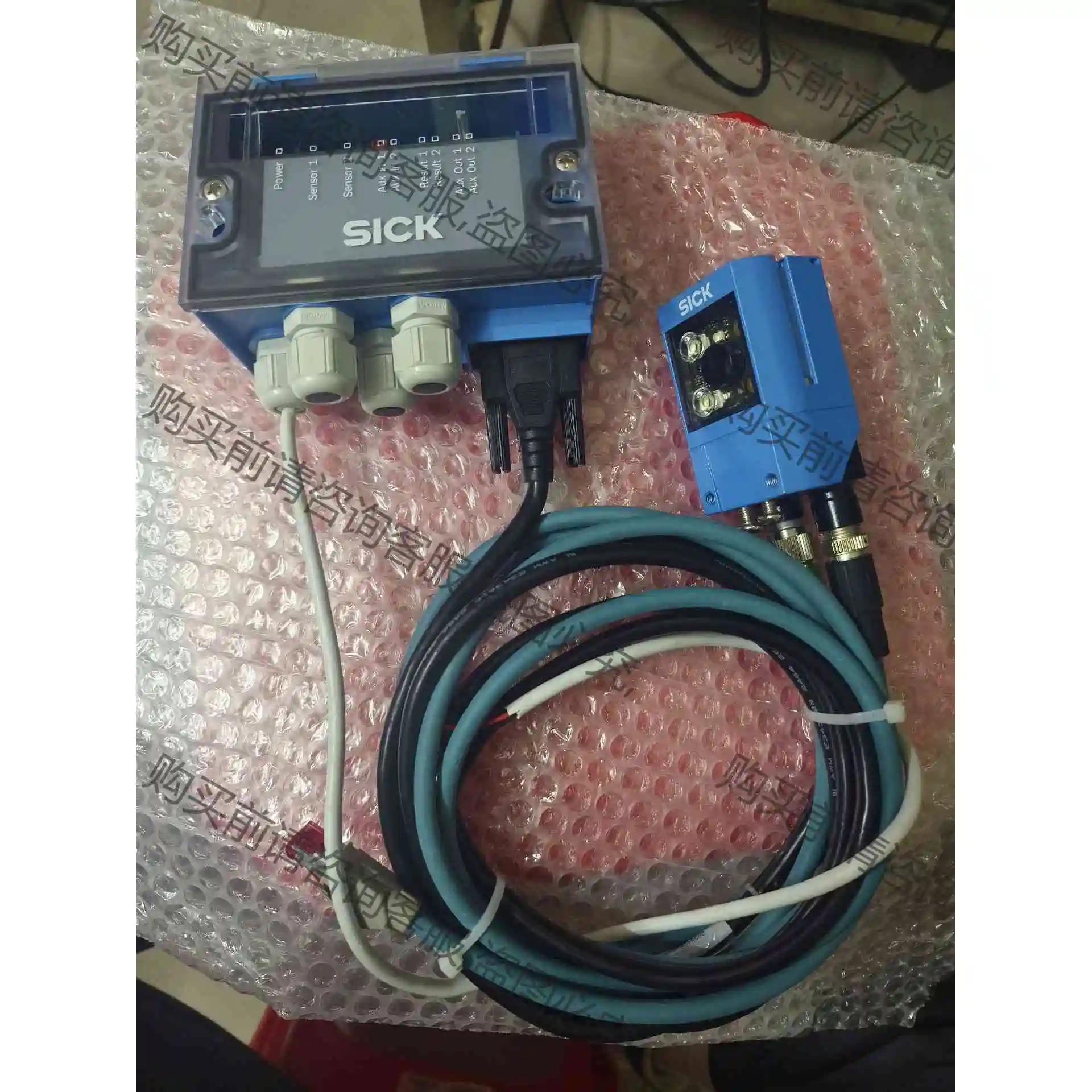 SICK读码器ICR620E-H12503加CDB620-0 议价产品 原装拆机功能完好