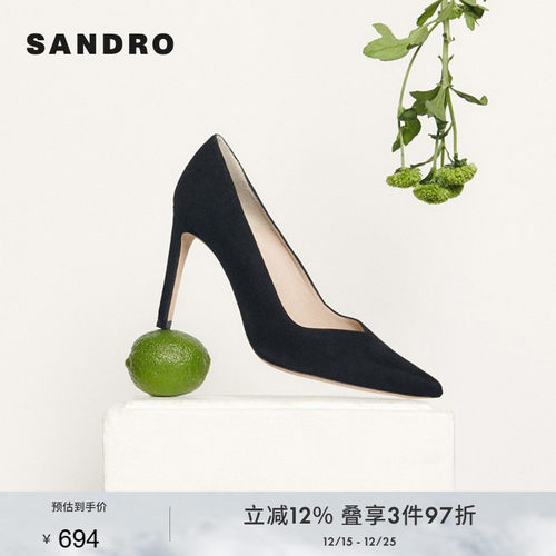 浅口性感皮鞋sandro女装