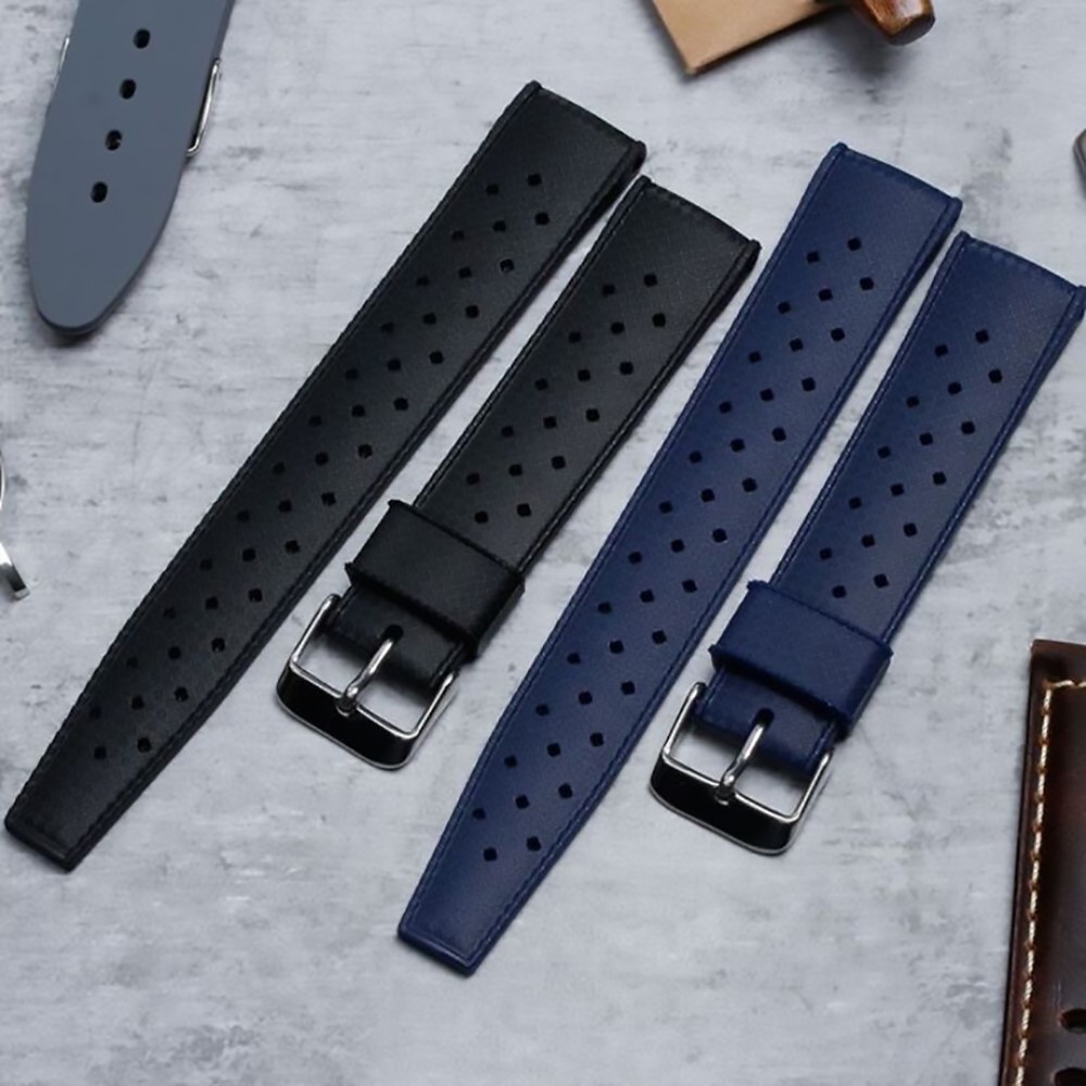 Premium-Grade Tropic Rubber Watch Strap 20mm 22mm For s-eiko 包装 涤纶布袋 原图主图