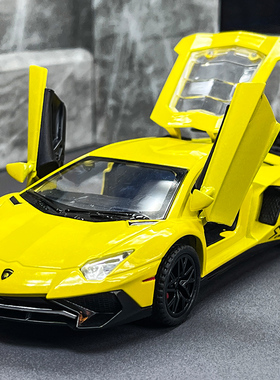 兰博LP750基尼大牛1:32合金车模声光回力玩具车男孩仿真汽车模型