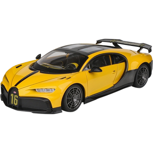 布加迪凯龙车模合金仿真汽车模型儿童玩具车超级跑车男孩收藏1:18