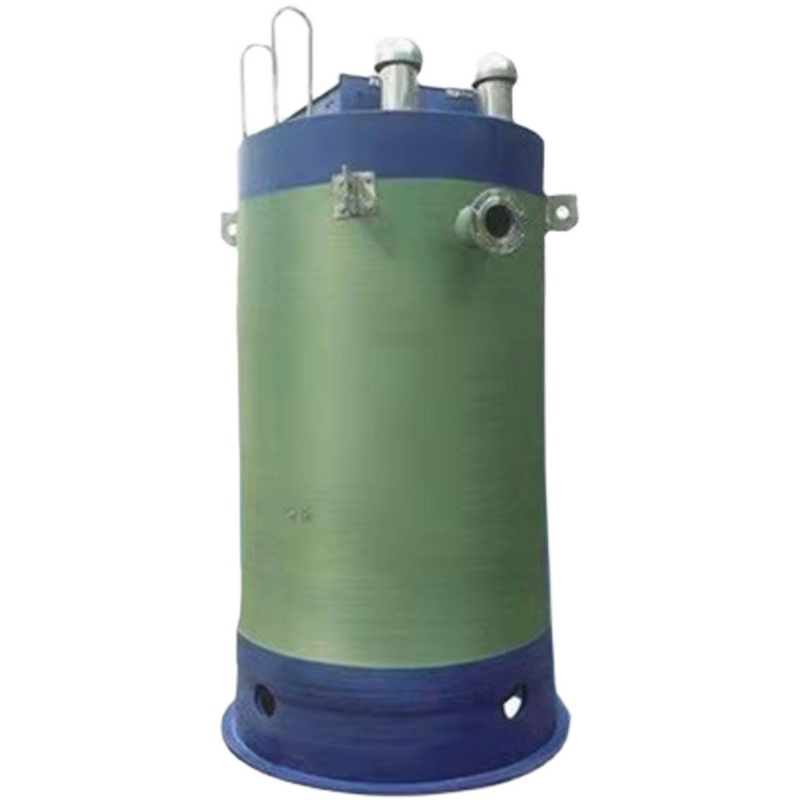 净化埋泵地式站预制玻璃钢水雨污水处理设备一体化提升i.