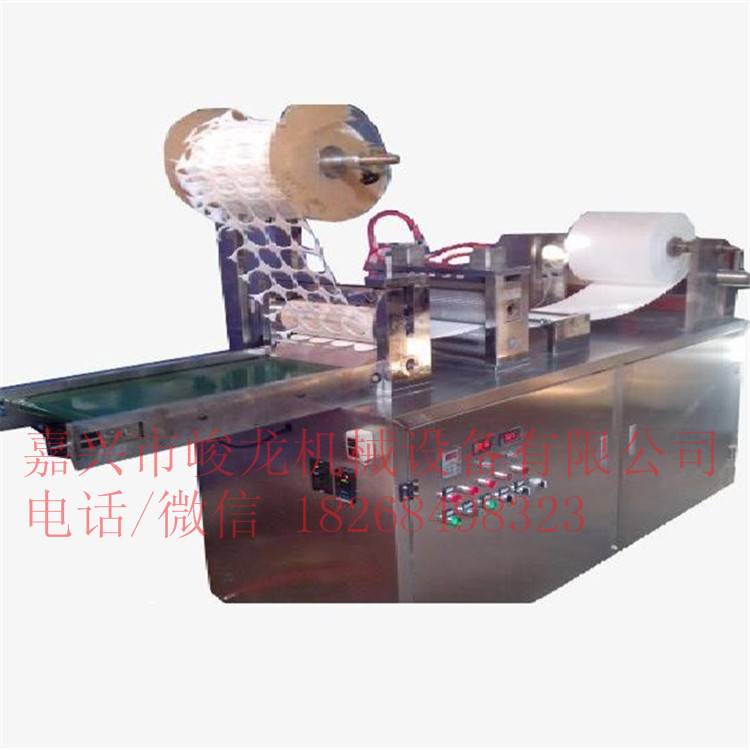 JL-XY新型无纺布圆片卸妆棉片机 圆片化妆棉机械设备 滚切圆片式