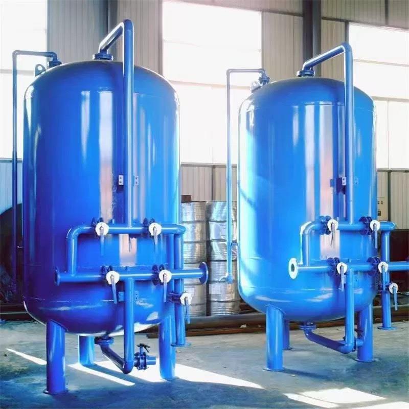 砂滤器碳滤器机械过滤罐工业水过滤反冲洗多介质石英砂过滤器