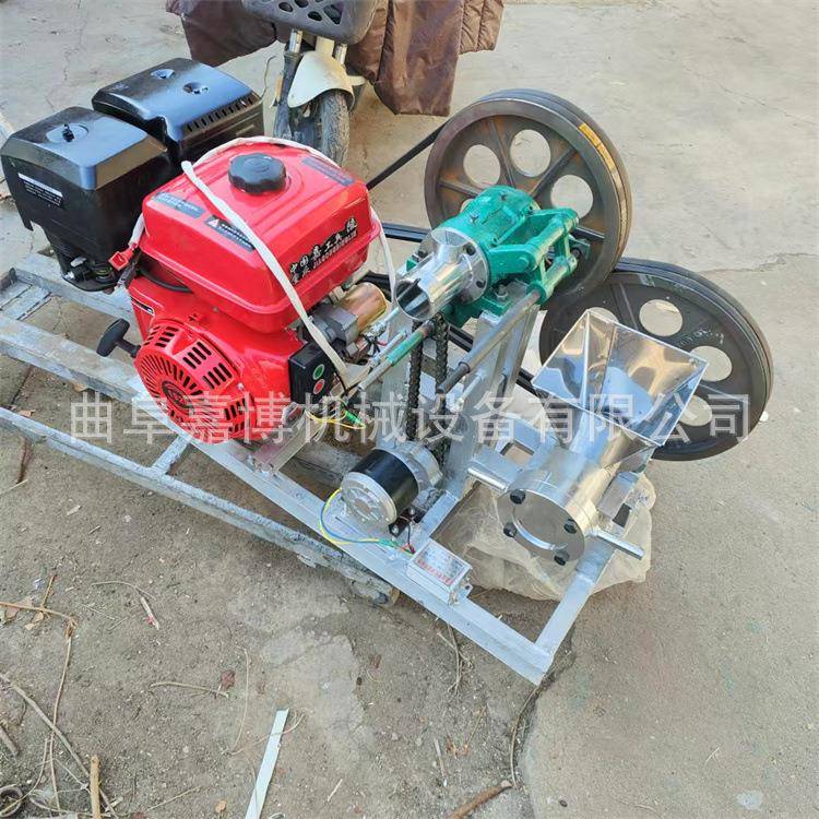 月牙弯空心机面粉双机头膨化机 多功能五谷杂粮大米玉米商用15用.