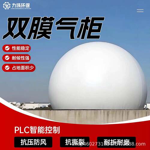沼气池全套设备养殖场沼气双膜储气柜沼气储气袋沼气脱硫储存设备