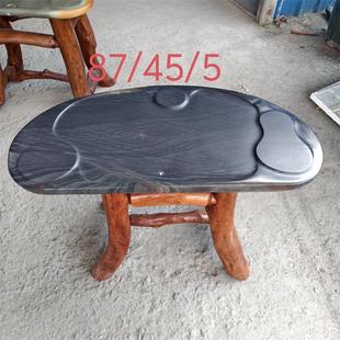 厂家直销可定制纯天然石头端砚紫端大茶盘茶台茶海