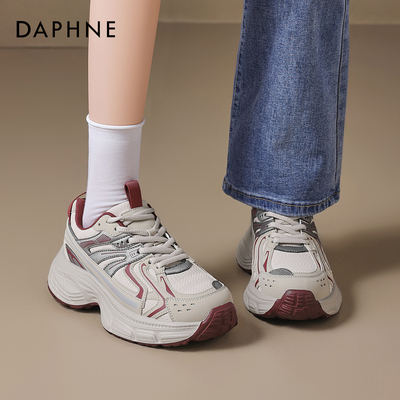 达芙妮厚底老爹鞋女款2026新款