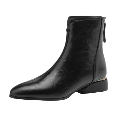 达芙妮气质尖头短靴女