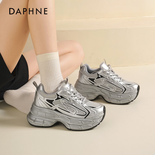 达芙妮厚底老爹鞋女款2025新款