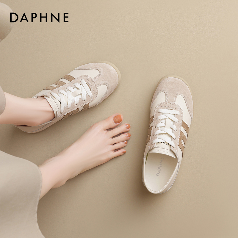 达芙妮芭蕾风德训鞋百搭轻薄软底