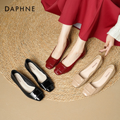 女红色高跟鞋 婚鞋 2026新款 达芙妮单鞋 爆款 不累脚配裙子 新娘鞋 女