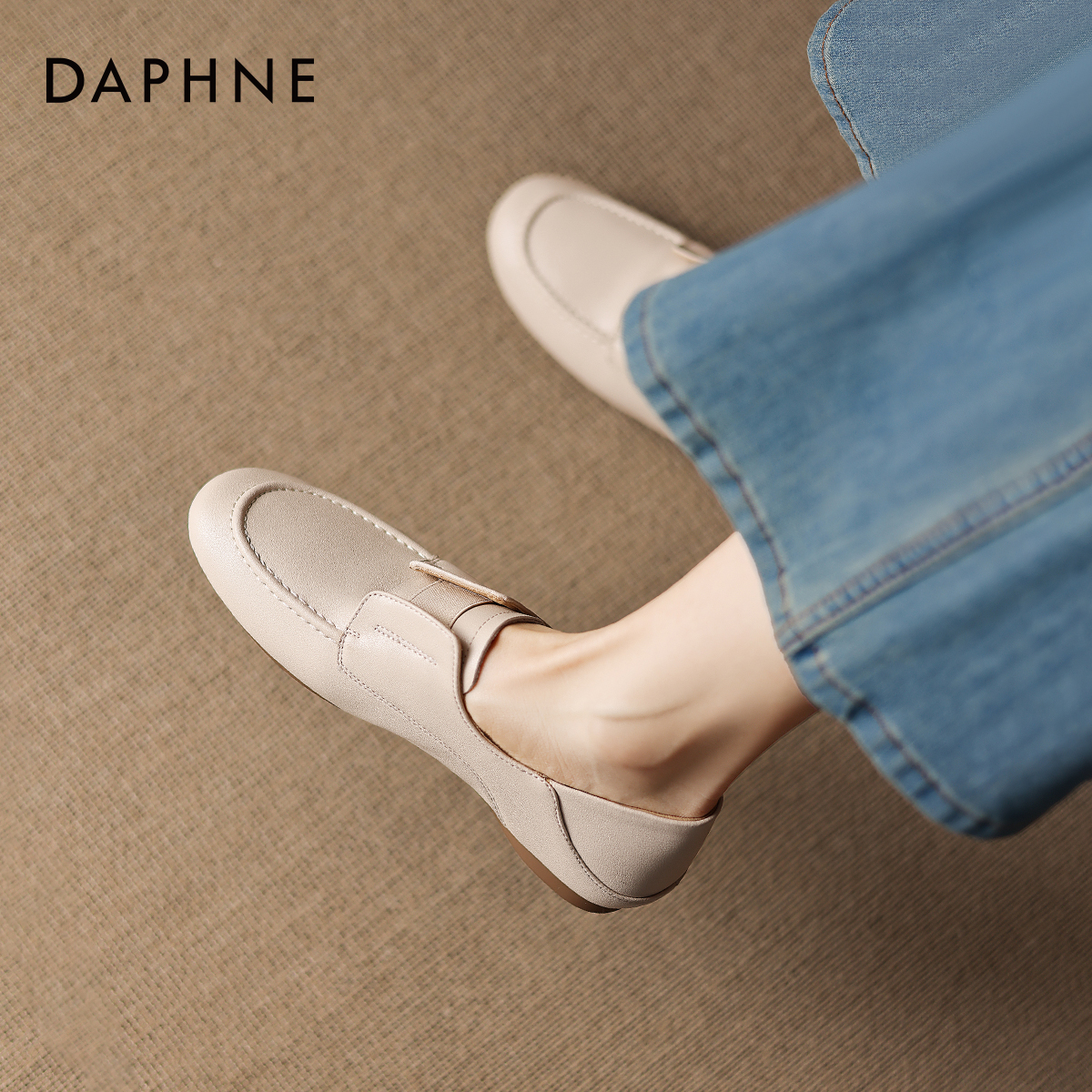 平底软底乐福鞋皮鞋轻便通勤