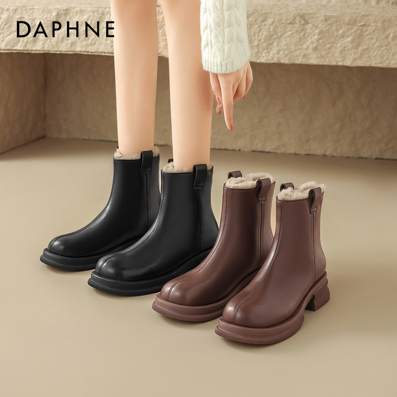 ��ܽ�ݶ�ѥ��Ů2025�¿��ﶬ���޼Ӻ�ůѩ��ѥ�ж���ѥ��ʽ��ѥ 216.51Ԫ