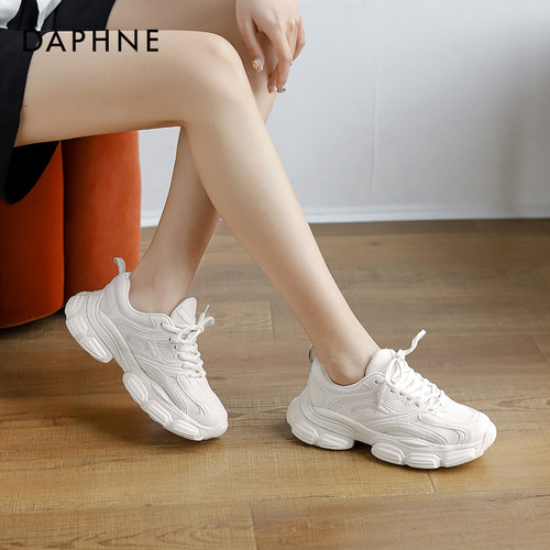 达芙妮老爹鞋女厚底增高