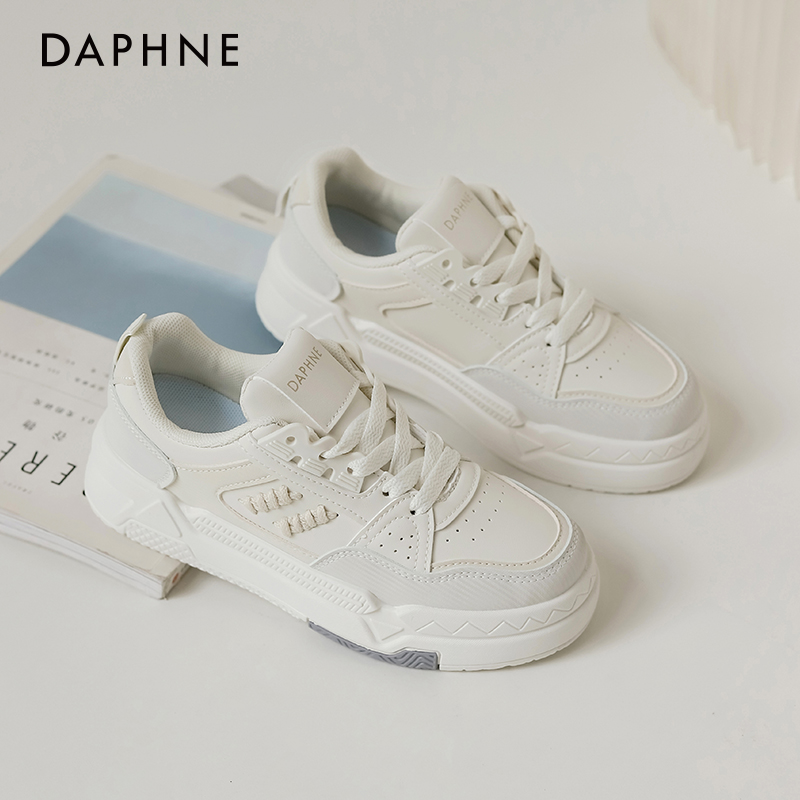 春秋小白鞋达芙妮百搭休闲