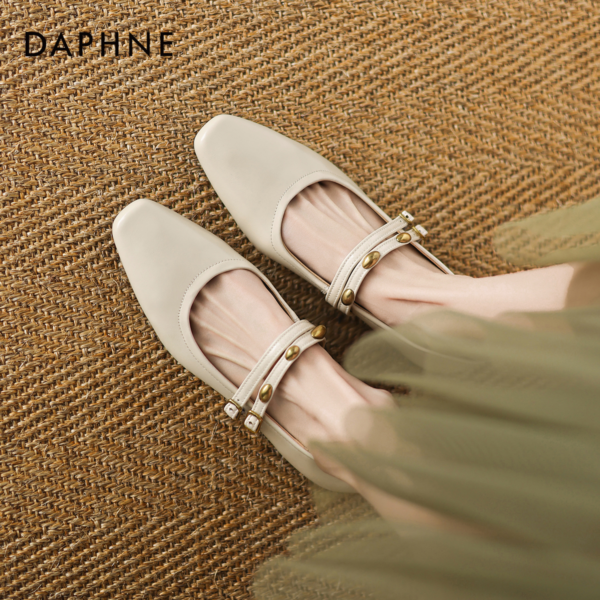 法式平底单鞋女玛丽珍鞋小皮鞋