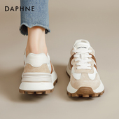 达芙妮芭蕾厚底德训鞋 爆阿休闲甘小蛮腰老爹运动鞋 女2026春季 新款