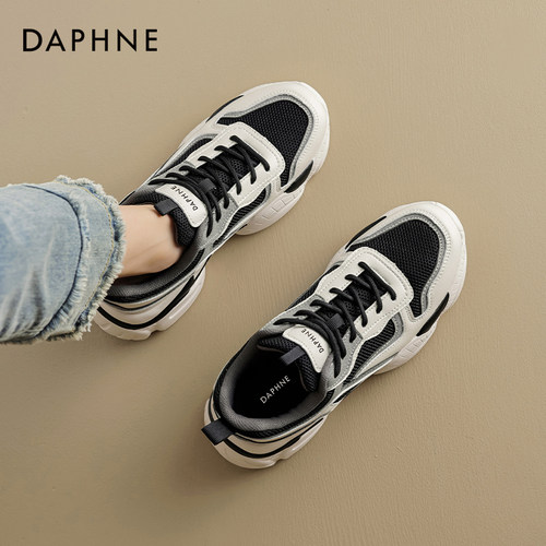 达芙妮老爹鞋透气百搭休闲运动鞋