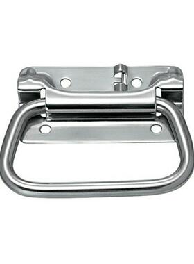 弹簧折叠拉手XAJ51/56-L102自动回位复位把手UWUASP102工具箱提手