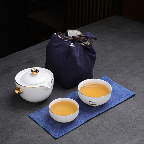 吉祥三宝快客旅行茶具