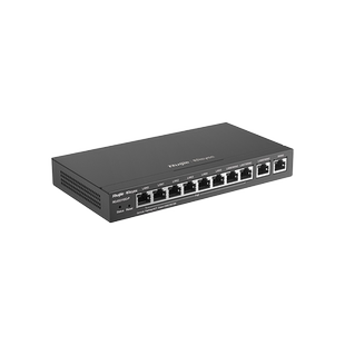 Ruijie锐捷睿易网络网关路由器RG-EG110G-P V2有线10口AC管理AP POE供电一体机全屋WiFi覆盖组网 官方旗舰店