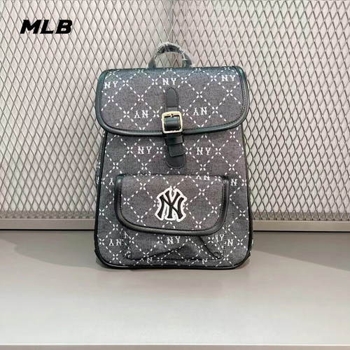 MLB钻石老花满标旅行书包休闲儿童双肩包亲子款背包7ABKM053N
