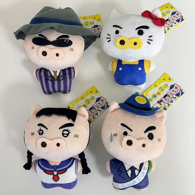 蜡笔小新周边肥嘟嘟左卫门挂件