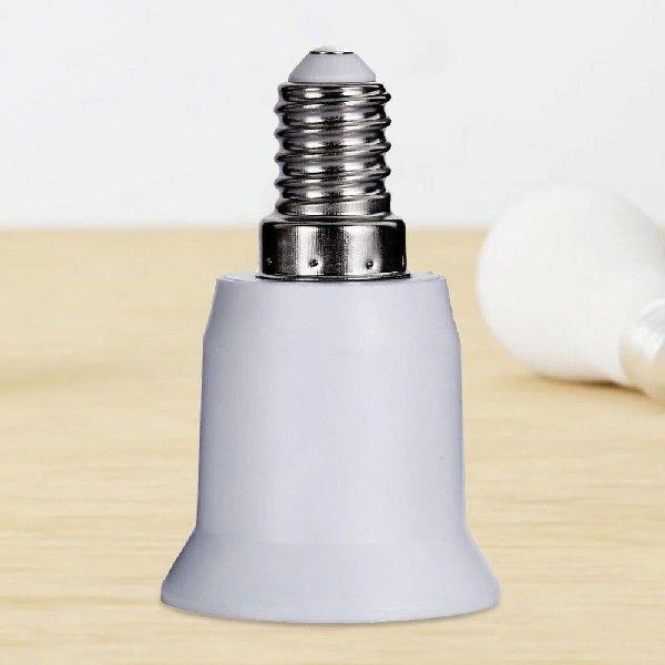 5Pcs E14 to E27 Base Screw Light Lamp Bulb Holder Adapter