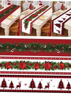Christmas Table Runner Christmas Decoration For Home Tablecl