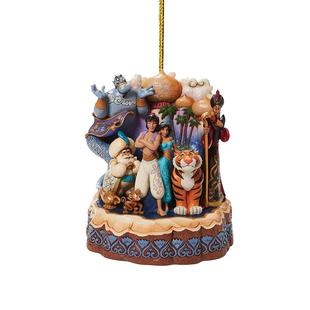 Tree Xmas Decoration Princess Cartoon Christmas Flat Pendant