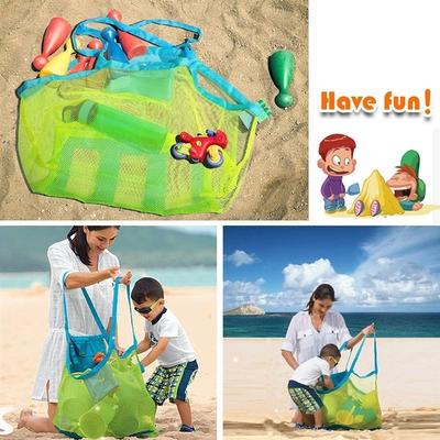 Extra Large Mesh Beach Bag Outdoor Kids Tote Backpack for Ho