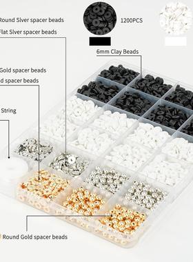 Clay Beads Bracelet Making Friendship Letter Beads For Girls