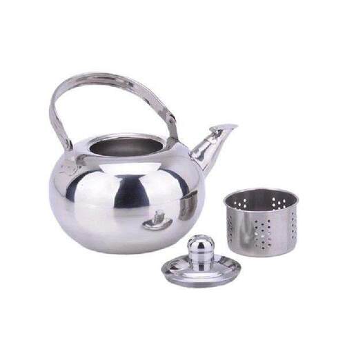 Teapots with Infuser Water Kettles Round Coffee Teas Pots