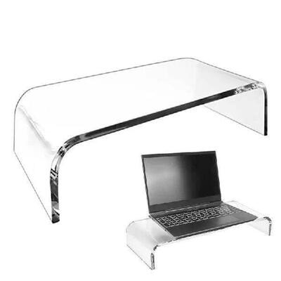 acrylic computer monitor stand riser Space-saving Table