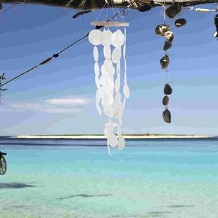 Chimes Living Room Mirror Hanging Wind Home Decor Shell