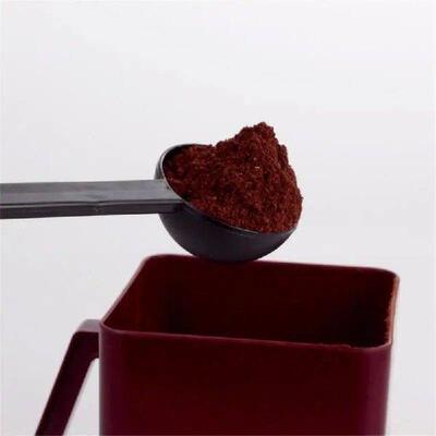 2 In 1 Coffee Spoon Standard Measuring Spoon Dual-use Bean