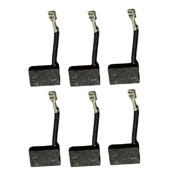6pcs Carbon Brushes 384613-01 For DW871 Type 1 Chop Saw &
