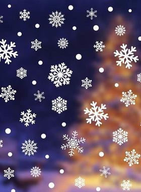 Electrostatic stickers for Christmas decorations圣诞贴纸