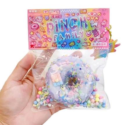 Taba Squishy Cake Doughnut Stress Relief Toy, Extra Large Se