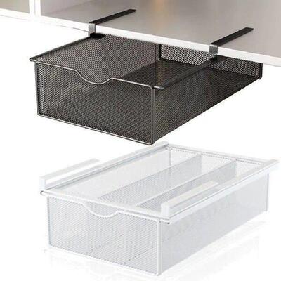 Pull-out Partition Cabinet Mesh Drawer Divided Breathable