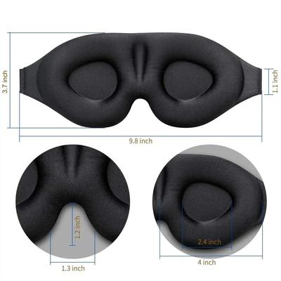 Eye Mask for Sleeping 3D Contoured Cup Blindfold Concave Mol