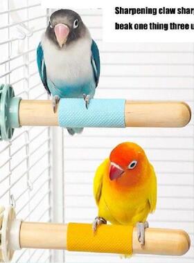 Bird Perch for Parakeets Macaws and Cockatoos with Natural