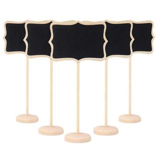 Wooden Mini Chalkboard Message Food Wedding Sign Blackboard