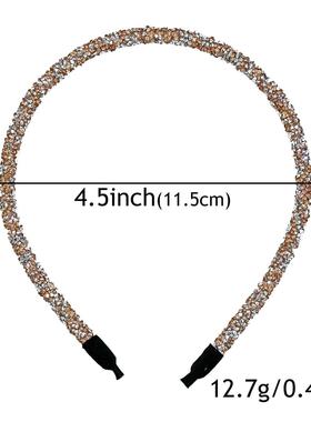 2/6PCS Cute Glitter Star Headbands Sparkly Hairbands Girls C