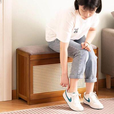 Home Entrance Hall Shoe Bench Sofa Bench Sitting Style Shoe