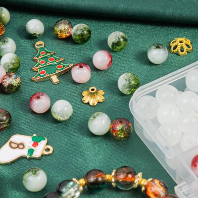 DIY Charms Christmas Bracelet Making Kit For Girls Gifts