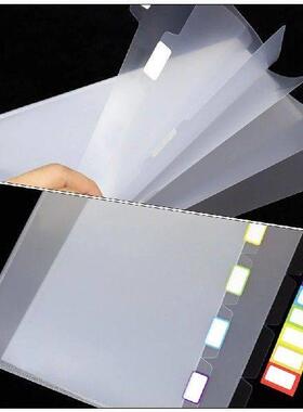 2 Pcs Multi-layer File Sets Anti-deformation Folders